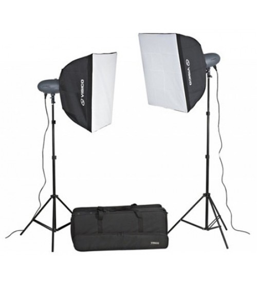 Visico VL-150 Softbox Kit 2 Head